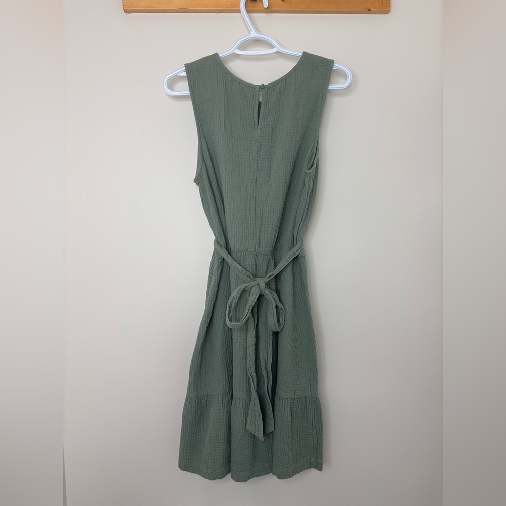 #271 GAP Ruffle Hem Gauze Dress - Picture 10 of 12